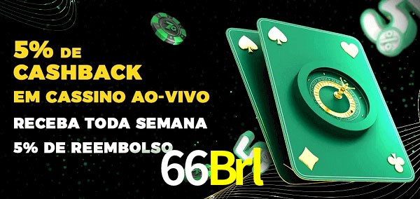 Promoções do cassino ao Vivo 66Brl